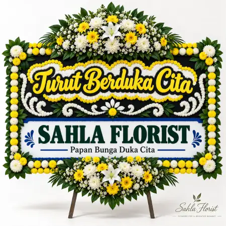 Papan Bunga Duka Mall Taman Anggrek